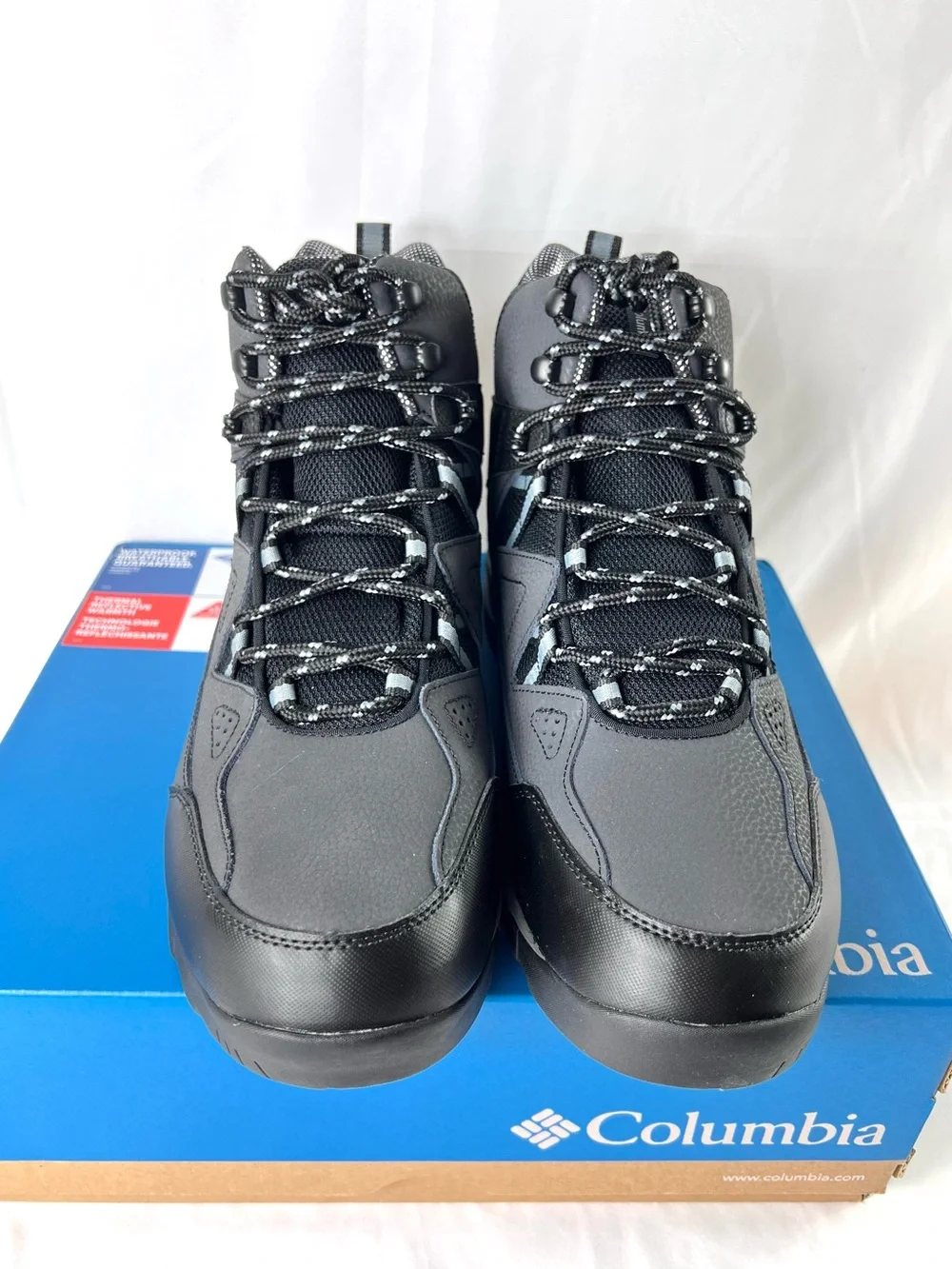 Columbia Waterproof 200G Insulation Gray/Black Size 11.5